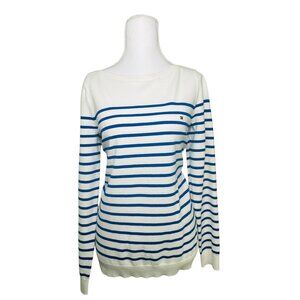 Tommy Hilfiger Stripe Boatneck Sweater, Women's Size Small